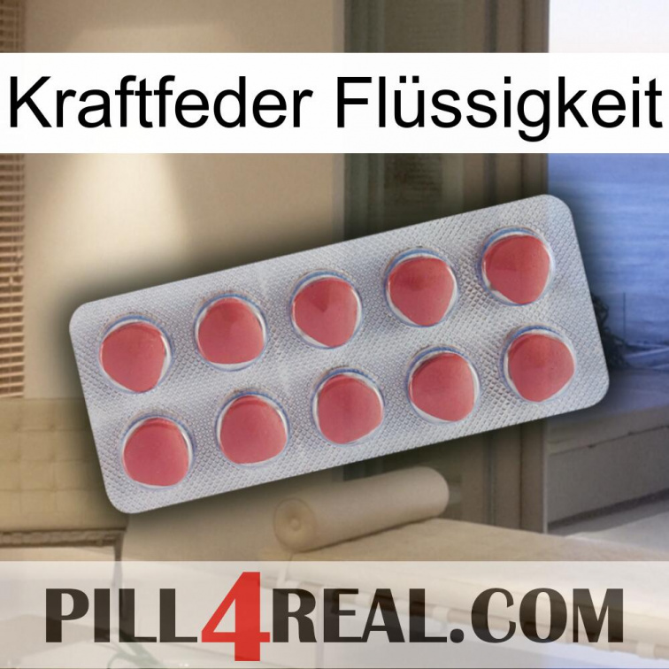 Kraftfeder Flüssigkeit 18